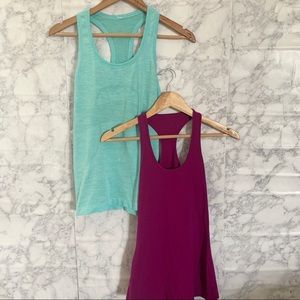 - Lululemon- Two Racerback tank tops